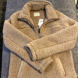 Abercrombie & Fitch Sherpa sweatshirt
